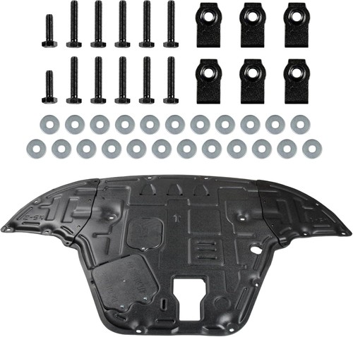 Front engine splash shield for - engine,
