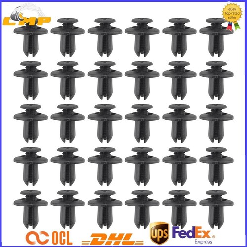 100x car bumper fender rivet - 100x,