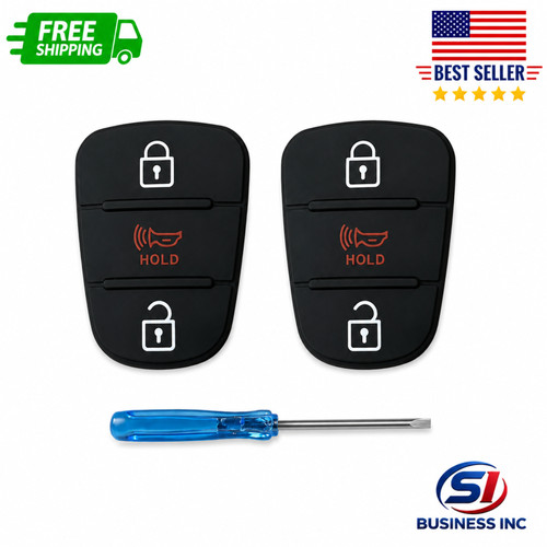 Kia key fob rubber button - rubber,