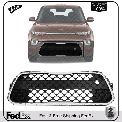 Front bumper grille - bumper, chrome