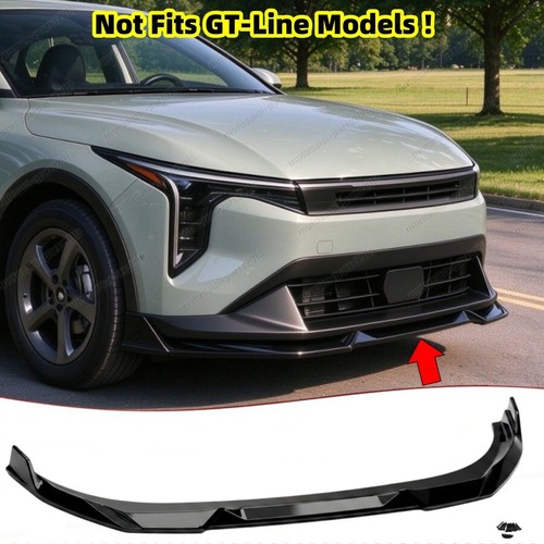 Gloss black front - front, lip