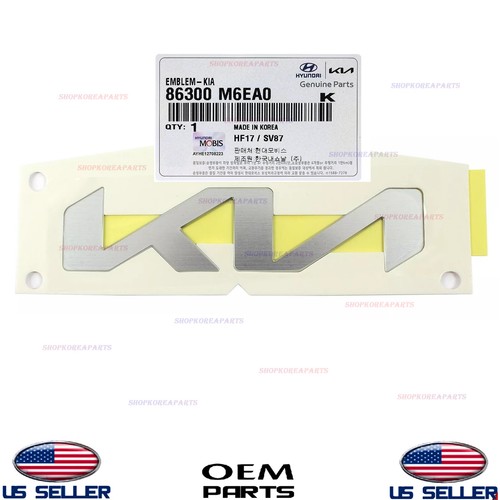Genuine oem front hood emblem - genuine,
