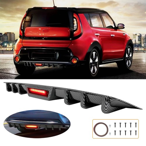 Carbon style rear - style, bumper