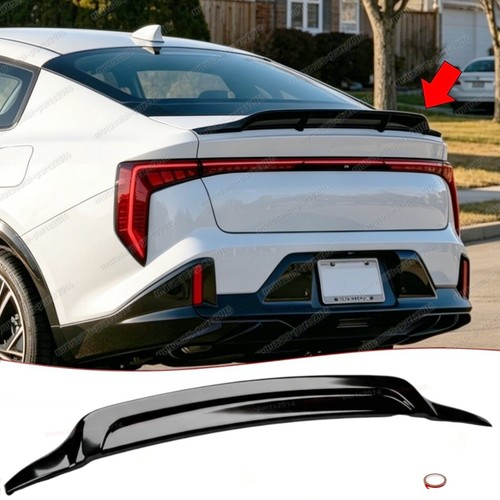 Gloss black trunk spoiler - black,
