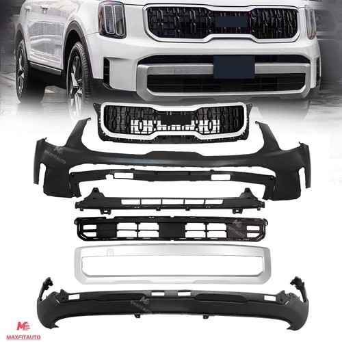 Complete front bumper - front, grille